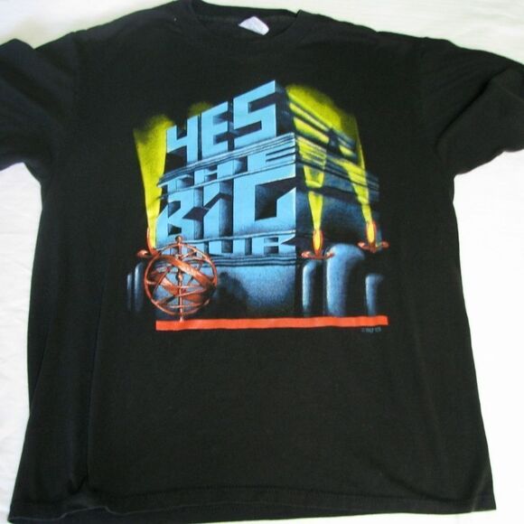 Vintage Yes The Big Generator Tour '87 T-Shirt, L - Picture 4 of 5